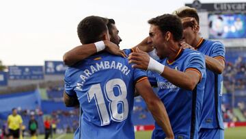 24/08/18 PARTIDO PRIMERA DIVISION
 GETAFE CF - SD EIBAR 
 GOL 1-0 ANGEL ALEGRIA 