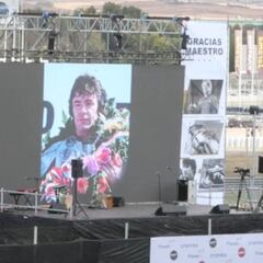 ¡Piel de gallina! el rugir de las motos en honor a Ángel Nieto