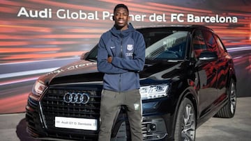 Ousmane Demb&eacute;l&eacute;.