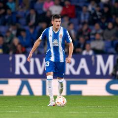 ‘Cachorro’ Montes debutó en la Liga española con el Espanyol