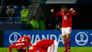 Soccer Football - FIFA Club World Cup - Second Round - Seattle Sounders v Al Ahly - Ibn Batouta Stadium, Tangier, Morocco - February 4, 2023 Al Ahly's Ali Maaloul celebrates after the match REUTERS/Susana Vera