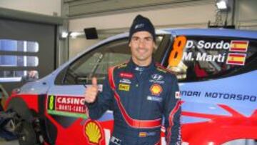 Dani Sordo preparado para participar en el primer rally de asfalto puro del a&ntilde;o