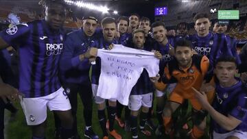 El mensaje del Atalanta para Bérgamo, zona roja del coronavirus en Italia