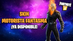 Fortnite: skin Motorista Fantasma ya disponible; precio y contenidos