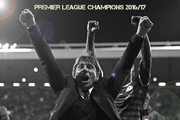 Chelsea are Premier League champions 2016/17