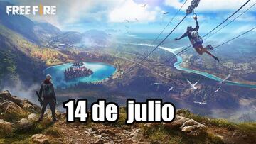 Códigos Free Fire de hoy 14 de julio de 2021; todas las recompensas gratis