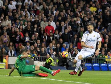 Benzema y Lizoaín.