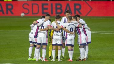 13/02/21 PARTIDO PRIMERA DIVISION EIBAR - VALLADOLID piña mele del valladolid