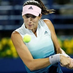 Muguruza gana en dobles con Carla y va a por Davis