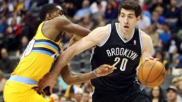 Shengelia, con los Nets.