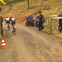 Desenlace extraño: Escartín anunció ‘la meta’ con una bandera