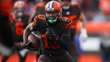 El wide receiver ha jugado la presente campaña con una lesión que ha mermado su rendimiento y al término de la participación de Browns será intervenido.