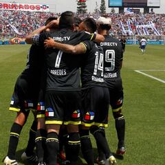 Colo Colo se afianza como el mejor visitante en San Carlos