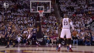 Por algo es El Rey: este pase de LeBron James es un escándalo