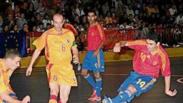 <b>INACCESIBLE. </b>Los jugadores españoles sufrieron para batir a Klein.