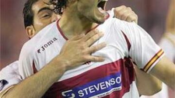 <B>EL PRIMERO.</B> Puerta es el primer sevillista al que convoca Luis Aragonés.