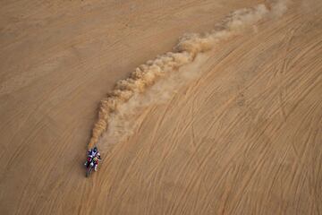 El piloto de motos alemán Sebastian Buhler del Hero Motorsport Team Rally. 