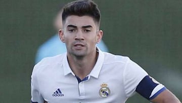 El Castilla pierde y Enzo Zidane falla un penalti y es expulsado