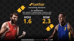 Houston Rockets vs. Golden State Warriors: horario, dónde ver, pronósticos, estadísticas y cuadro
