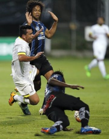 I. del Valle vs Colo Colo, en imágenes