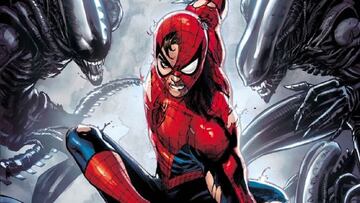 Spider-Man and Deadpool are joining forces against the Xenomorphs