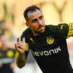 Alcácer se libera en Dortmund