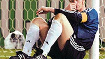 <B>DERROTADO</b>. Ni los alemanes quieren a Kahn.