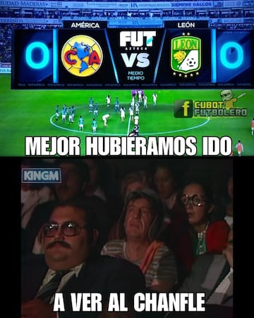 Los memes festejan la derrota de América ante León