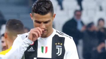 El primer penalti que falla Cristiano en Italia: lo paró un portero de 39 años