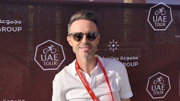 Samuel Sánchez, en el UAE Tour.