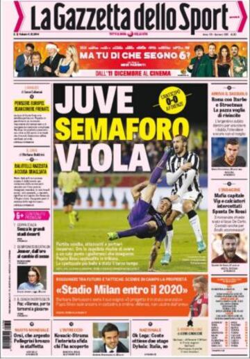 Portadas de la prensa deportiva