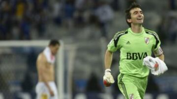 Marcelo Barovero: El portero fue una de las figuras del River Plate campeón de la pasada Libertadores y uno de los puntos altos en el Mundial de Clubes.