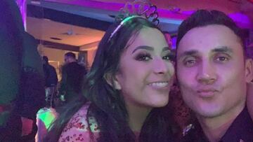 Keylor Navas, bailes y mucha diversi車n en su macrofiesta familiar