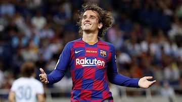 Antoine Griezmann apareci&oacute; cuando el Barcelona m&aacute;s lo necesita y ya hizo el tanto del empate ante el Alav&eacute;s. El Barcelona quiere los tres puntos.