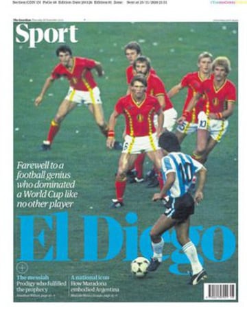 Así vivió la prensa internacional el fallecimiento de Maradona: algunas portadas pasarán a la historia