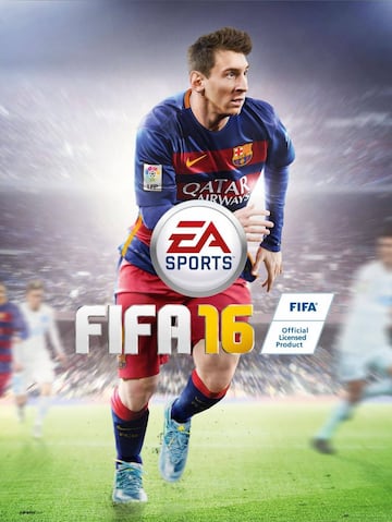 Leo Messi aparece por última vez como portada de FIFA. 