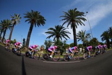 El equipo Lampre-Merida.