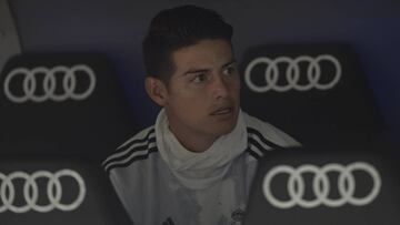 James Rodríguez, volante de Real Madrid