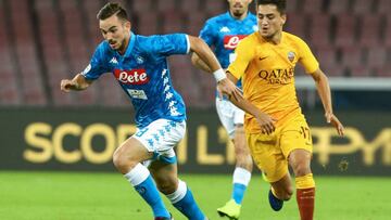 Fabián en el Nápoles.