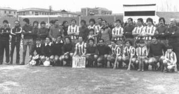 Ignacio Bordons en un homenaje en el Moscardo.