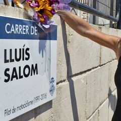 Palma de Mallorca inaugura la calle Luis Salom