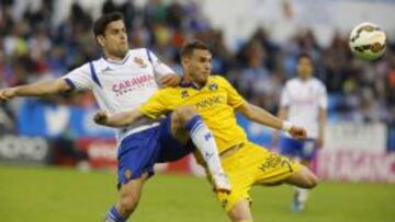 El Real Zaragoza se adelantó frente al Alcorcón, pero finalmente el partido acabó en empate.