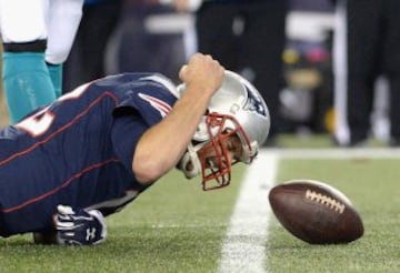 Tom Brady de los New England Patriots.