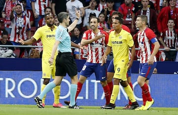 Atlético de Madrid-Villarreal en imágenes