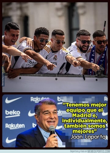 Los memes de la alegría continua del Real Madrid