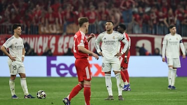 Kylian Mbappé, ante el Bayern.