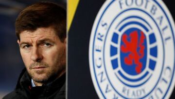 Steven Gerrard con el Rangers.