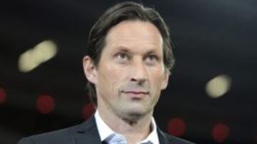 El entrenador del Bayer Leverkusen, Roger Schmidt.