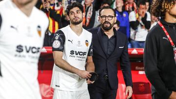 Bordalás y Guedes.