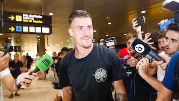 Baptiste aterriza en Valencia